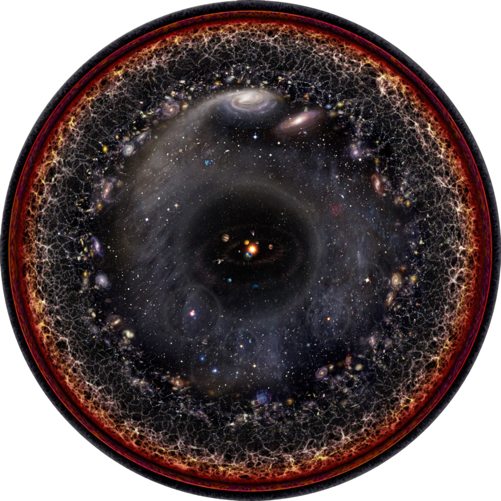 "The Observable Universe, Pablow Carlos Budassi
